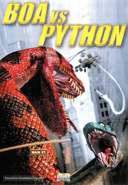 Boa vs. Python - French Movie Cover