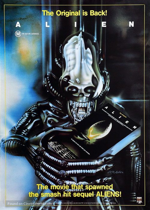 Alien - Australian Video release movie poster