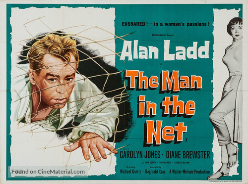 The Man in the Net - British Movie Poster