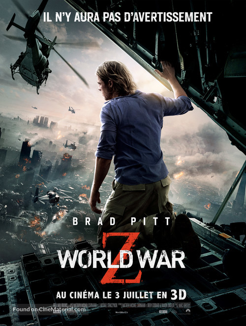 World War Z - French Movie Poster