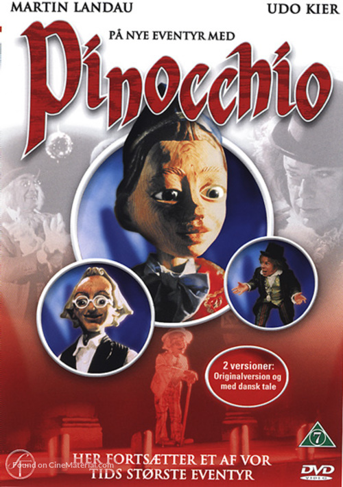The New Adventures of Pinocchio - Danish poster