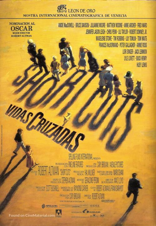 Short Cuts - Spanish Movie Poster