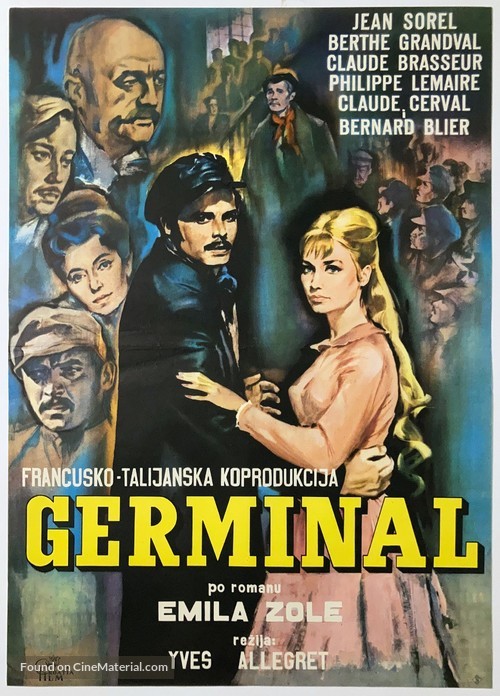 Germinal - Yugoslav Movie Poster