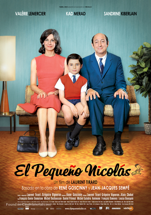 Le petit Nicolas - Spanish Movie Poster