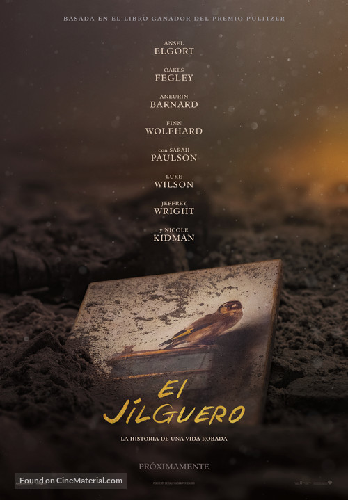 The Goldfinch - Spanish Movie Poster