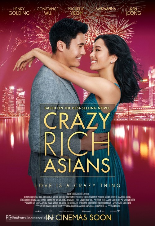 Crazy Rich Asians - New Zealand Movie Poster