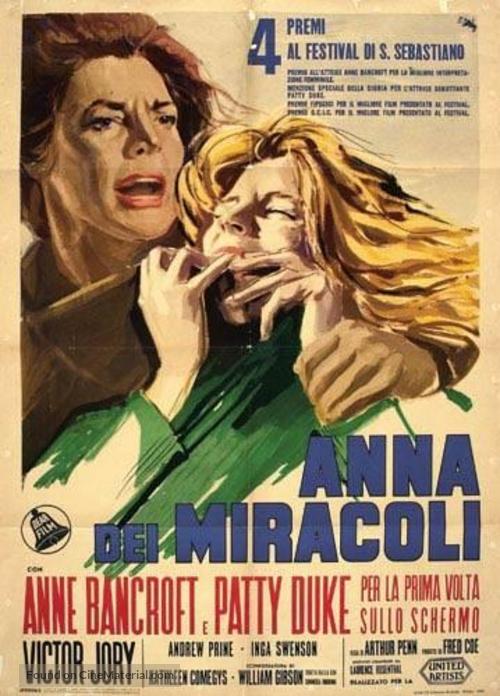 The Miracle Worker - Italian Movie Poster