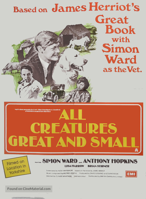 All Creatures Great and Small - British Movie Poster