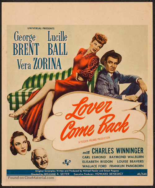 Lover Come Back - Movie Poster