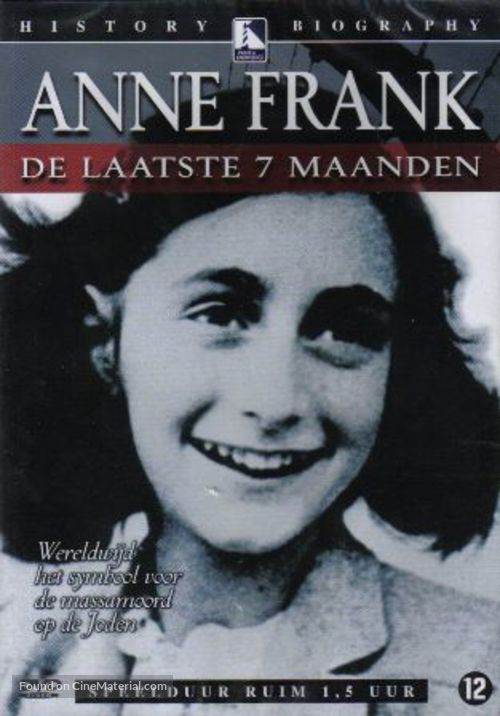 Laatste zeven maanden van Anne Frank - Dutch DVD movie cover