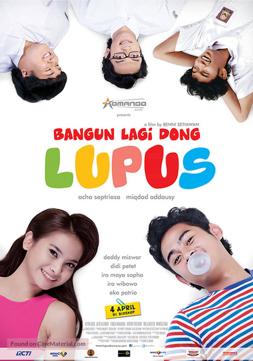 Bangun lagi dong lupus - Indonesian Movie Poster