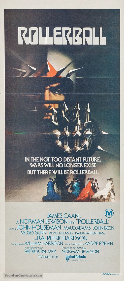 Rollerball - Australian Movie Poster