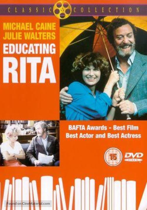 Educating Rita - British DVD movie cover