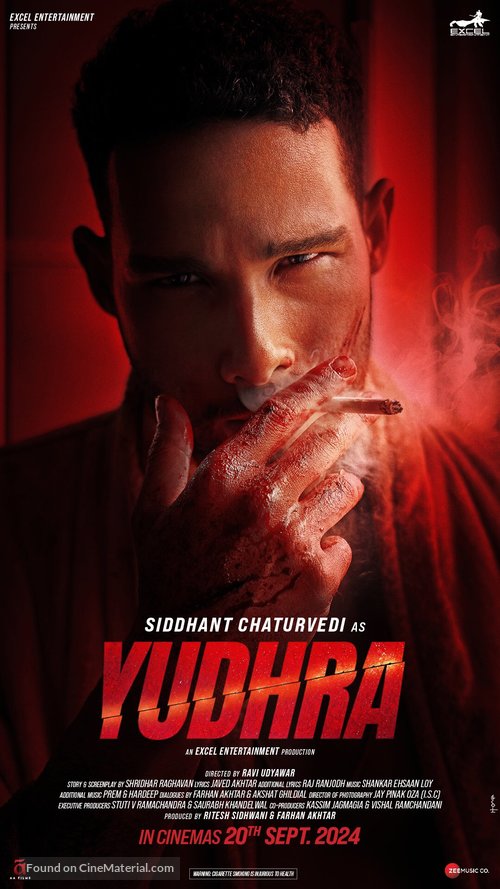 Yudhra - Indian Movie Poster