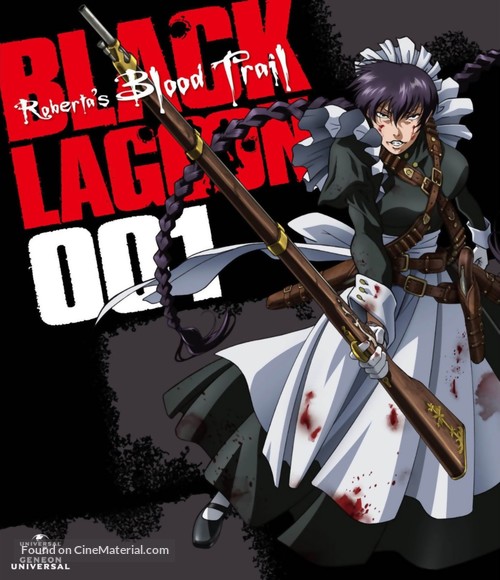 &quot;Black Lagoon: Roberta&#039;s Blood Trail&quot; - Blu-Ray movie cover