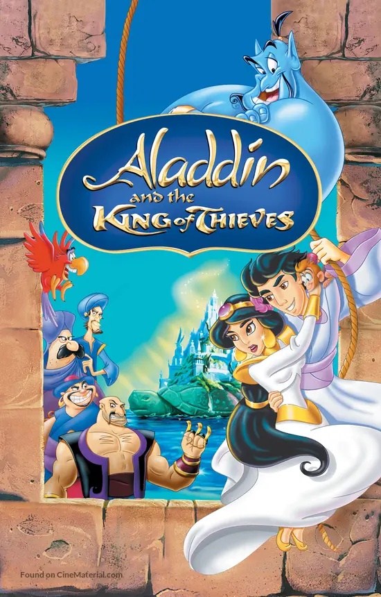 Aladdin And The King Of Thieves 1996 Dvd Movie Cover Aladdin And The King Of Thieves 1996 Dvd Movie Cover