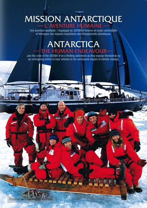 Mission Antarctique - Canadian DVD movie cover