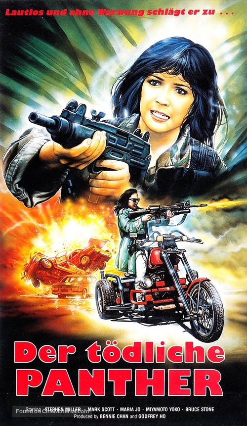 Jing tian long hu bao - German VHS movie cover