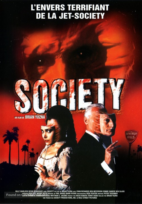 Society - French Movie Poster