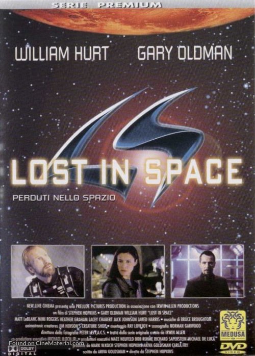 Lost in Space - Italian DVD movie cover