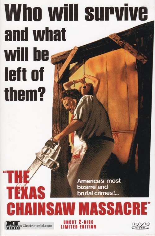 The Texas Chain Saw Massacre - Austrian DVD movie cover