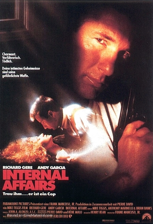 Internal Affairs - German Movie Poster