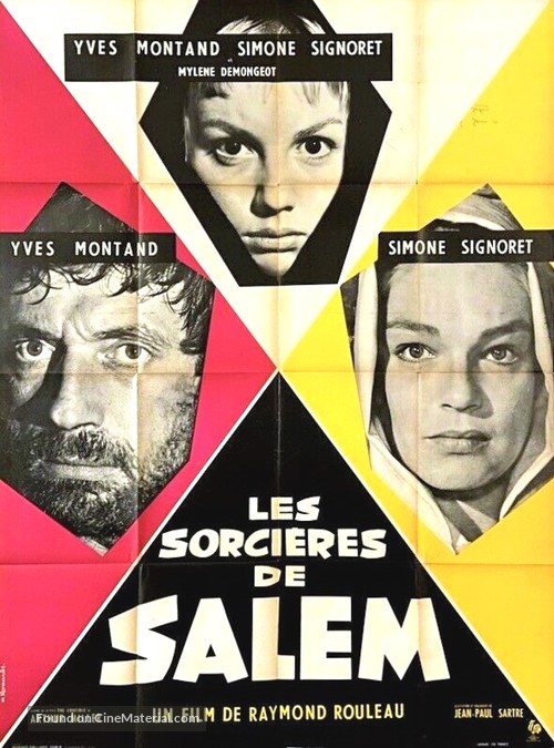 Les sorci&egrave;res de Salem - French Movie Poster