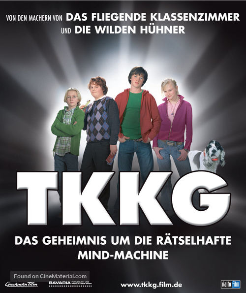 TKKG und die r&auml;tselhafte Mind-Machine - German poster