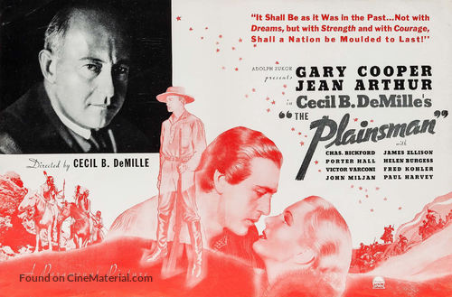 The Plainsman - poster