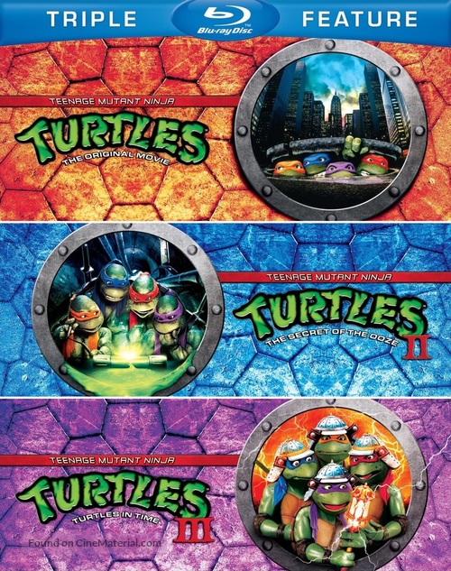 Teenage Mutant Ninja Turtles - Blu-Ray movie cover