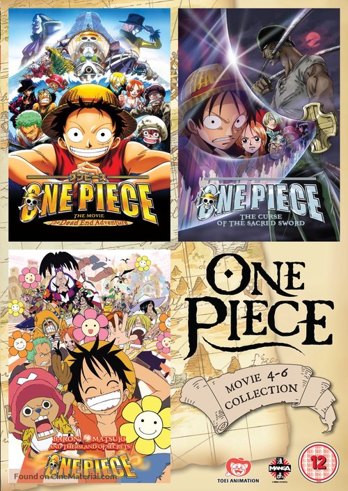 &quot;One Piece&quot; - British DVD movie cover