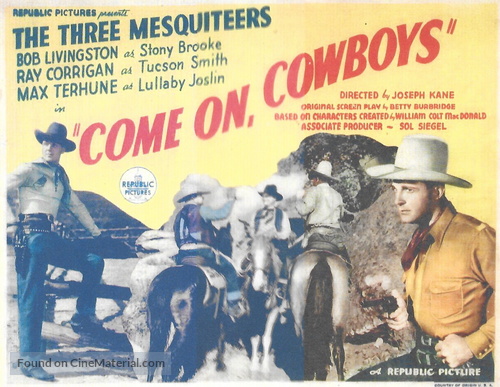 Come On, Cowboys! - Movie Poster