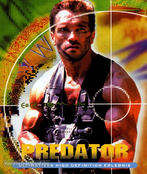 Predator - German Blu-Ray movie cover