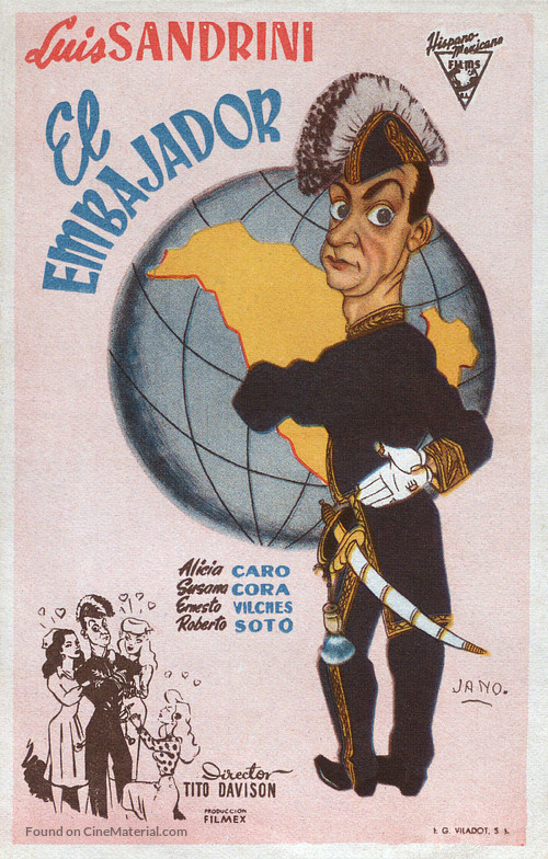 El embajador - Spanish Movie Poster