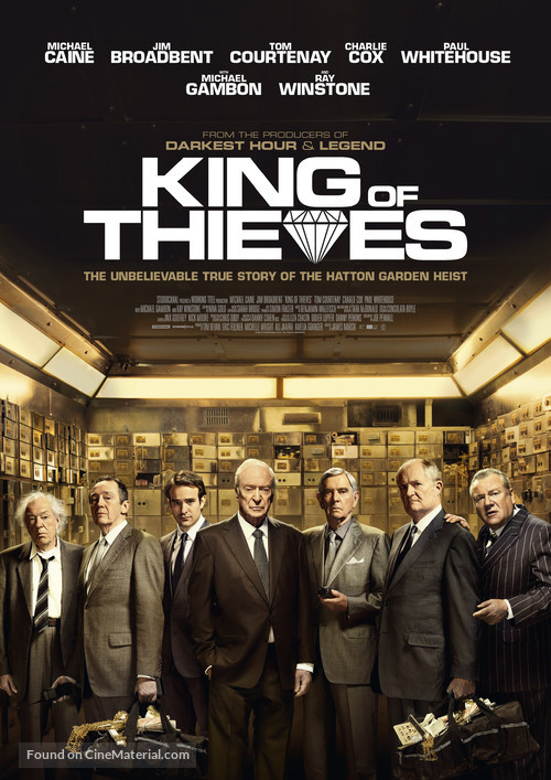 King of Thieves - Swedish Movie Poster