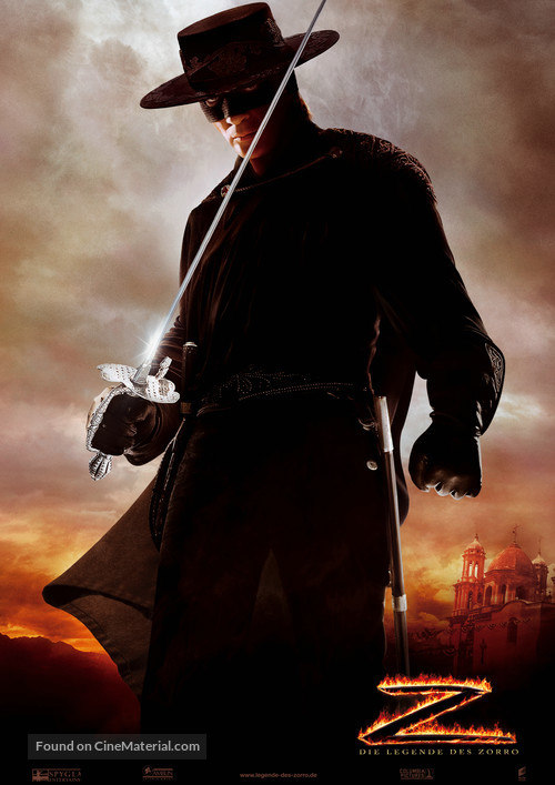 The Legend of Zorro - German Movie Poster