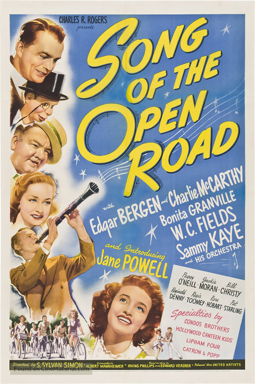 Song of the Open Road - Movie Poster