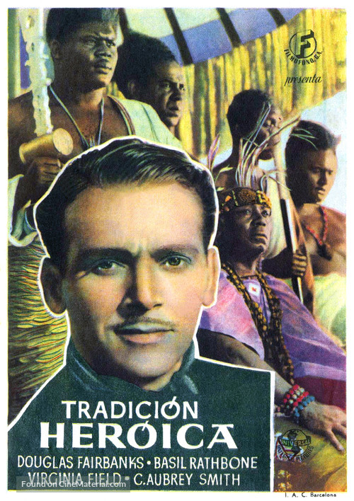 The Sun Never Sets - Spanish Movie Poster