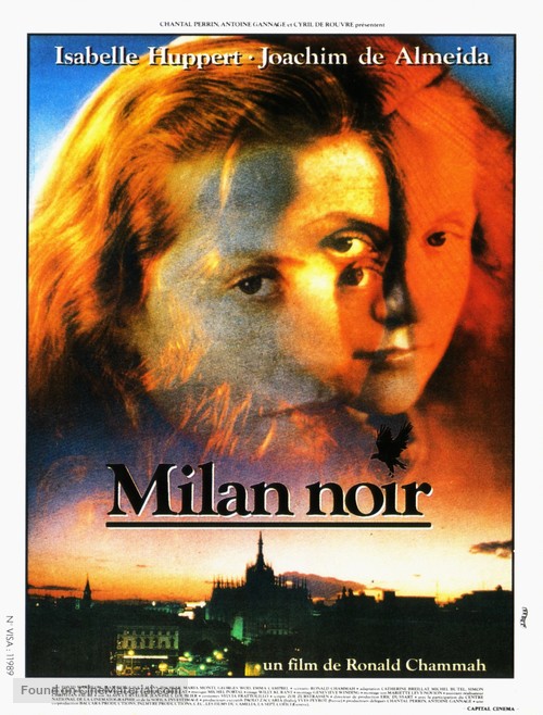 Milan noir - French Movie Poster