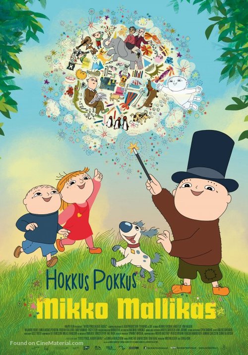 Hokus pokus Albert &Aring;berg - Finnish Movie Poster