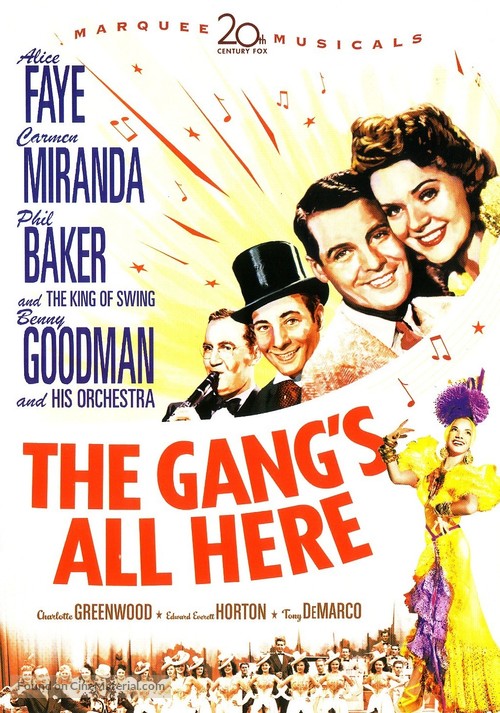 The Gang&#039;s All Here - DVD movie cover