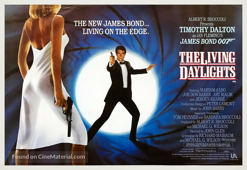 The Living Daylights - British Movie Poster