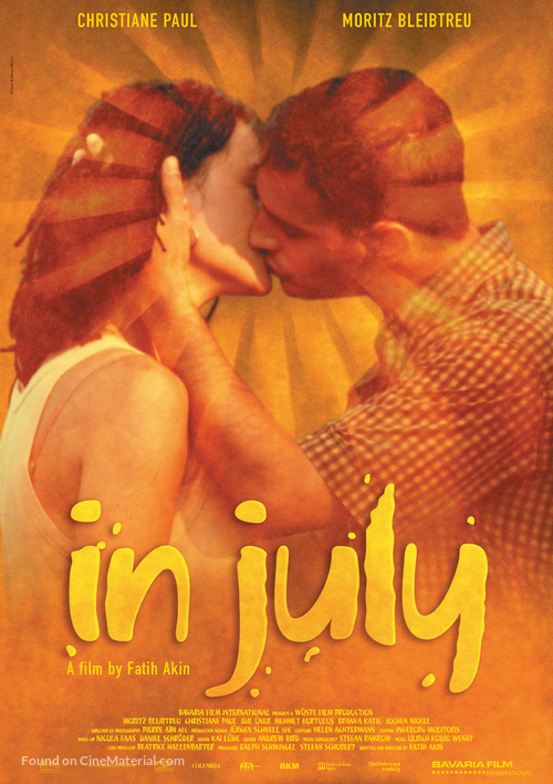 Im Juli. - British Movie Poster
