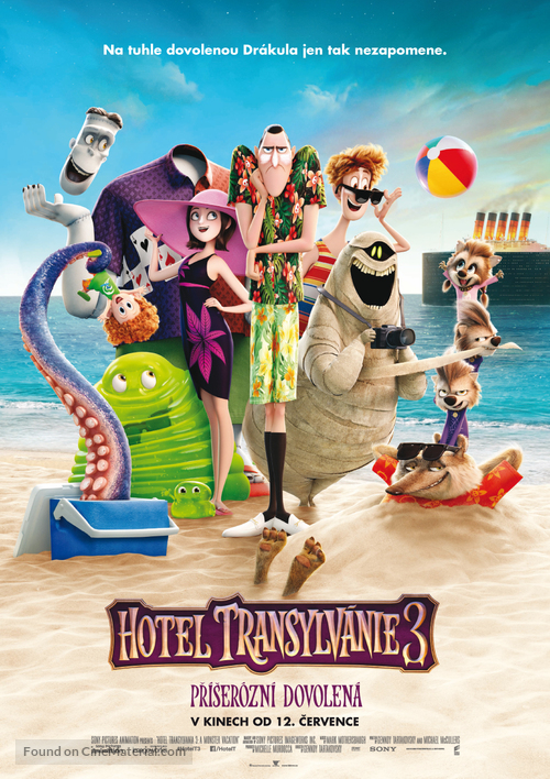 Hotel Transylvania 3: Summer Vacation - Czech Movie Poster