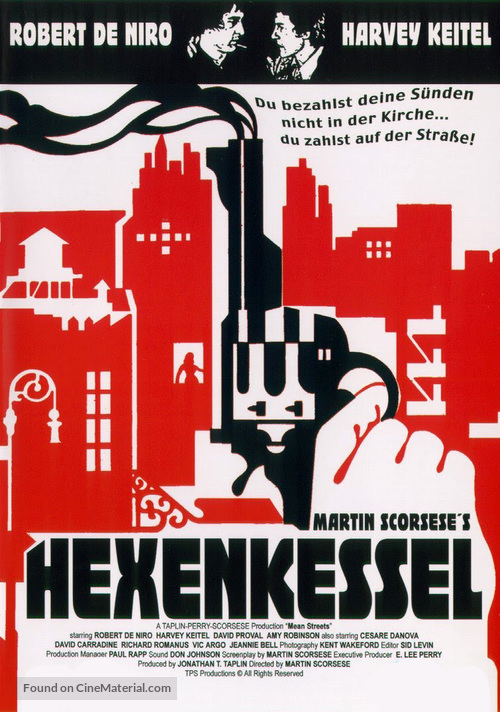 Mean Streets - German Movie Poster