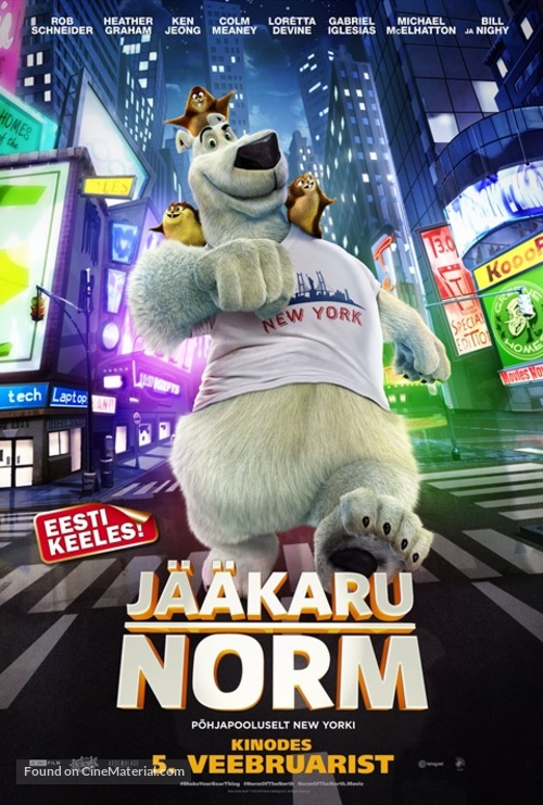 Norm of the North - Estonian Movie Poster