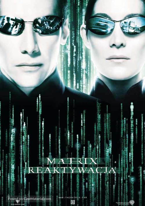 The Matrix Reloaded - Polish Teaser movie poster