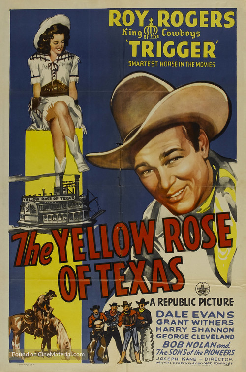 The Yellow Rose of Texas - Movie Poster