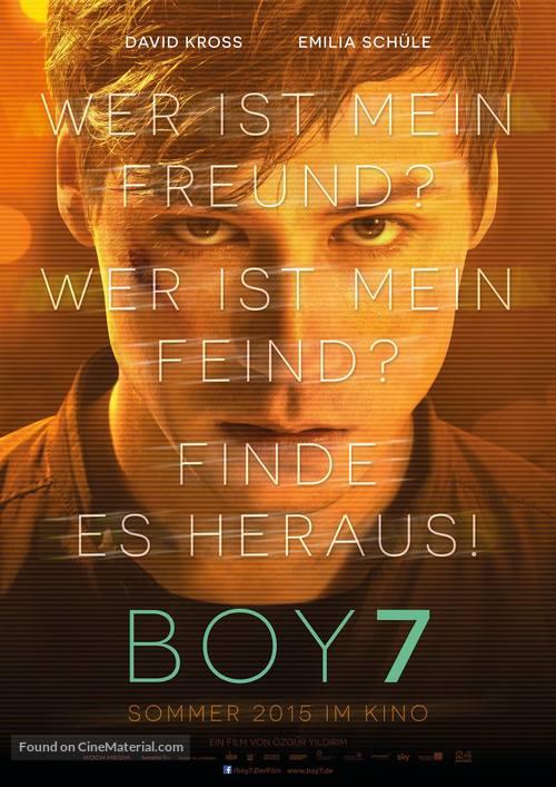 Boy 7 - German Movie Poster