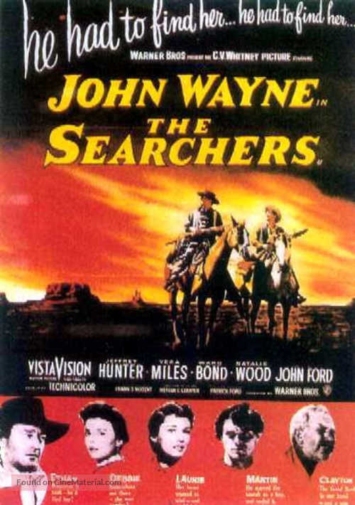 The Searchers - British Movie Poster